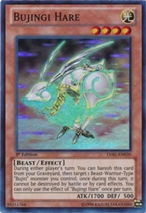 Bujingi Hare (LVAL-EN030) - Legacy of the Valiant Unlimited Legacy of the Valiant Yugioh Single Squirtle Squad Card Shop.