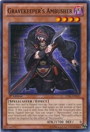 Gravekeeper's Ambusher (LVAL-EN032) - Legacy of the Valiant Unlimited Legacy of the Valiant Yugioh Single Squirtle Squad Card Shop.
