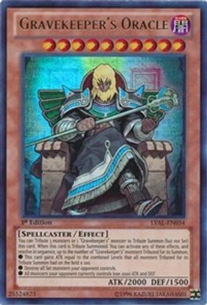 Gravekeeper's Oracle (LVAL-EN034) - Legacy of the Valiant Unlimited Legacy of the Valiant Yugioh Single Squirtle Squad Card Shop.