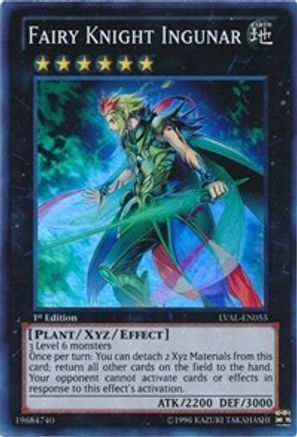 Fairy Knight Ingunar (LVAL-EN055) - Legacy of the Valiant 1st Edition Legacy of the Valiant Yugioh Single Squirtle Squad Card Shop.