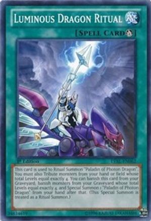 Luminous Dragon Ritual (LVAL-EN062) - Legacy of the Valiant Unlimited Legacy of the Valiant Yugioh Single Squirtle Squad Card Shop.