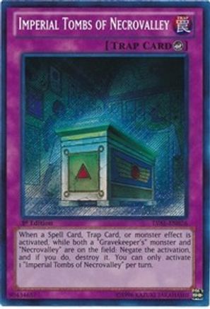 Imperial Tombs of Necrovalley (LVAL-EN076) - Legacy of the Valiant 1st Edition Legacy of the Valiant Yugioh Single Squirtle Squad Card Shop.