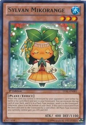 Sylvan Mikorange (LVAL-EN081) - Legacy of the Valiant Unlimited Legacy of the Valiant Yugioh Single Squirtle Squad Card Shop.