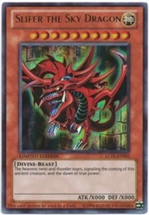 Slifer the Sky Dragon (LC01-EN002) - Legendary Collection 1 Limited Legendary Collection 1 Yugioh Single Squirtle Squad Card Shop.