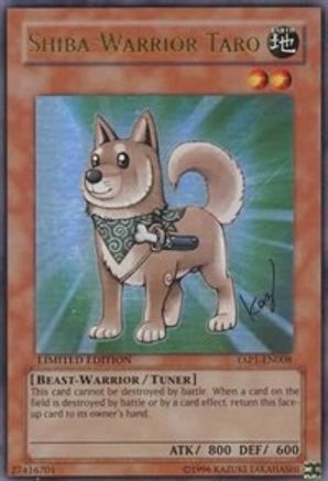 Shiba-Warrior Taro (YAP1-EN008) - Anniversary Pack Limited Anniversary Pack Yugioh Single Squirtle Squad Card Shop.