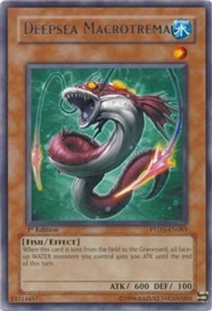 Deepsea Macrotrema (PTDN-EN083) - Phantom Darkness 1st Edition Phantom Darkness Yugioh Single Squirtle Squad Card Shop.