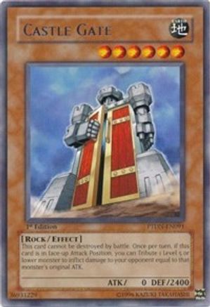 Castle Gate (PTDN-EN091) - Phantom Darkness Unlimited Phantom Darkness Yugioh Single Squirtle Squad Card Shop.