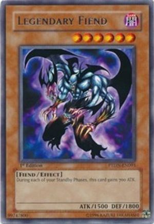 Legendary Fiend (PTDN-EN093) - Phantom Darkness 1st Edition Phantom Darkness Yugioh Single Squirtle Squad Card Shop.
