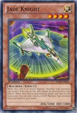 Jade Knight (SDCR-EN014) - Structure Deck: Cyber Dragon Revolution Unlimited Structure Deck: Cyber Dragon Revolution Yugioh Single Squirtle Squad Card Shop.