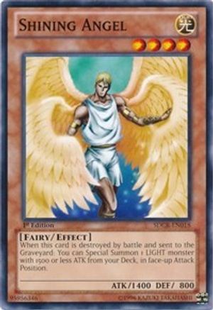Shining Angel (SDCR-EN018) - Structure Deck: Cyber Dragon Revolution 1st Edition Structure Deck: Cyber Dragon Revolution Yugioh Single Squirtle Squad Card Shop.