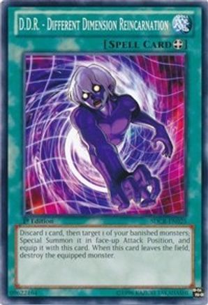 D.D.R. - Different Dimension Reincarnation (SDCR-EN025) - Structure Deck: Cyber Dragon Revolution 1st Edition Structure Deck: Cyber Dragon Revolution Yugioh Single Squirtle Squad Card Shop.