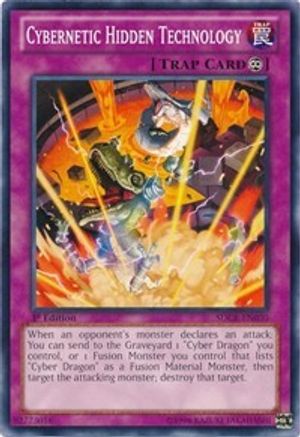 Cybernetic Hidden Technology (SDCR-EN030) - Structure Deck: Cyber Dragon Revolution Unlimited Structure Deck: Cyber Dragon Revolution Yugioh Single Squirtle Squad Card Shop.