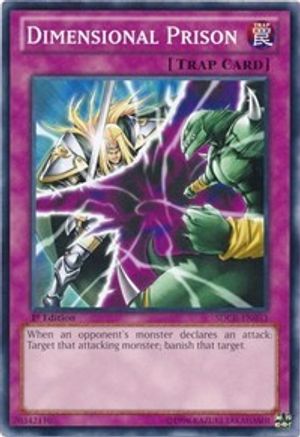 Dimensional Prison (SDCR-EN033) - Structure Deck: Cyber Dragon Revolution 1st Edition Structure Deck: Cyber Dragon Revolution Yugioh Single Squirtle Squad Card Shop.