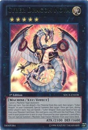 Cyber Dragon Nova (SDCR-EN038) - Structure Deck: Cyber Dragon Revolution Unlimited Structure Deck: Cyber Dragon Revolution Yugioh Single Squirtle Squad Card Shop.