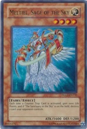 Meltiel, Sage of the Sky (DLG1-EN110) - Dark Legends Unlimited Dark Legends Yugioh Single Squirtle Squad Card Shop.