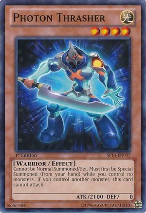 Photon Thrasher (Starfoil) (SP14-EN007) - Star Pack 2014 1st Edition Star Pack 2014 Yugioh Single Squirtle Squad Card Shop.