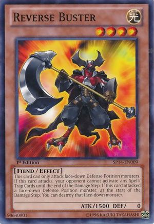 Reverse Buster (Starfoil) (SP14-EN009) - Star Pack 2014 1st Edition Star Pack 2014 Yugioh Single Squirtle Squad Card Shop.