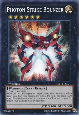 Photon Strike Bounzer (Starfoil) (SP14-EN024) - Star Pack 2014 1st Edition Star Pack 2014 Yugioh Single Squirtle Squad Card Shop.