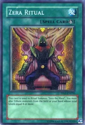 Zera Ritual (Secret Rare) (PP01-EN010) - Premium Pack 1 Unlimited Premium Pack 1 Yugioh Single Squirtle Squad Card Shop.