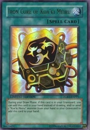 Iron Core of Koa'ki Meiru (RGBT-ENPP1) - Duelist Pack Collection Tin Limited Duelist Pack Collection Tin Yugioh Single Squirtle Squad Card Shop.