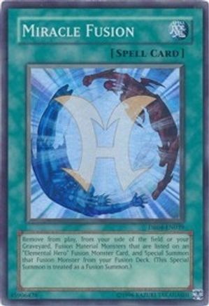 Miracle Fusion (DR04-EN039) - Dark Revelation Volume 4 Unlimited Dark Revelation Volume 4 Yugioh Single Squirtle Squad Card Shop.