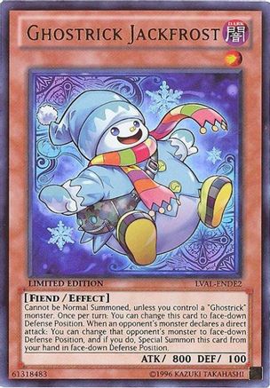 Ghostrick Jackfrost (LVAL-ENDE2) - Legacy of the Valiant Limited Legacy of the Valiant Yugioh Single Squirtle Squad Card Shop.