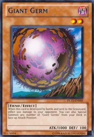 Giant Germ (Blue) (DL12-EN003) - Duelist League Promo Unlimited Duelist League Promo Yugioh Single Squirtle Squad Card Shop.