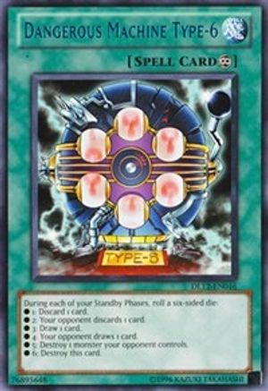 Dangerous Machine Type-6 (Blue) (DL12-EN016) - Duelist League Promo Unlimited Duelist League Promo Yugioh Single Squirtle Squad Card Shop.