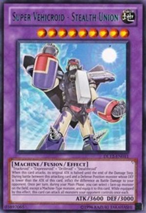 Super Vehicroid - Stealth Union (Green) (DL12-EN011) - Duelist League Promo Unlimited Duelist League Promo Yugioh Single Squirtle Squad Card Shop.