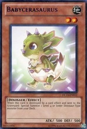 Babycerasaurus (Purple) (DL13-EN012) - Duelist League Promo Unlimited Duelist League Promo Yugioh Single Squirtle Squad Card Shop.