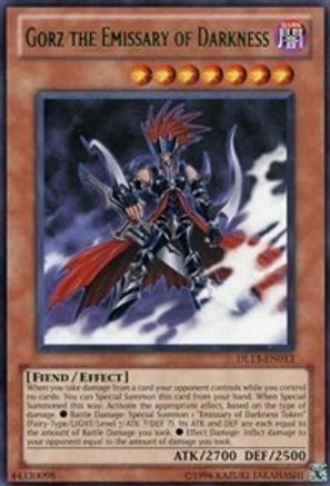 Gorz the Emissary of Darkness (Green) (DL13-EN013) - Duelist League Promo Unlimited Duelist League Promo Yugioh Single Squirtle Squad Card Shop.
