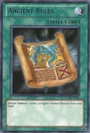 Ancient Rules (Blue) (DL13-EN016) - Duelist League Promo Unlimited Duelist League Promo Yugioh Single Squirtle Squad Card Shop.