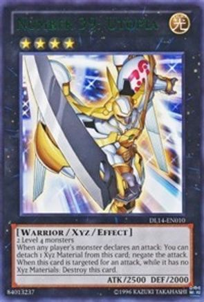 Number 39: Utopia (Green) (DL14-EN010) - Duelist League Promo Unlimited Duelist League Promo Yugioh Single Squirtle Squad Card Shop.
