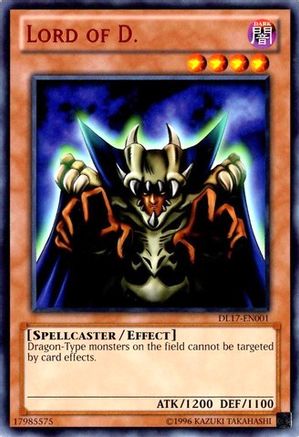 Lord of D. (Red) (DL17-EN001) - Duelist League Promo Unlimited Duelist League Promo Yugioh Single Squirtle Squad Card Shop.