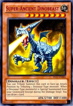 Super-Ancient Dinobeast (Red) (DL17-EN004) - Duelist League Promo Unlimited Duelist League Promo Yugioh Single Squirtle Squad Card Shop.