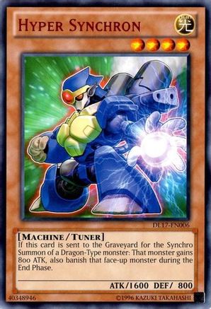 Hyper Synchron (Red) (DL17-EN006) - Duelist League Promo Unlimited Duelist League Promo Yugioh Single Squirtle Squad Card Shop.