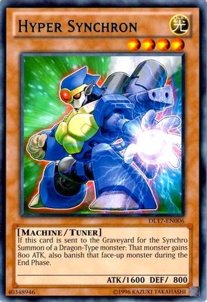Hyper Synchron (Blue) (DL17-EN006) - Duelist League Promo Unlimited Duelist League Promo Yugioh Single Squirtle Squad Card Shop.