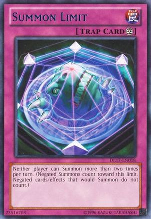 Summon Limit (Blue) (DL17-EN018) - Duelist League Promo Unlimited Duelist League Promo Yugioh Single Squirtle Squad Card Shop.