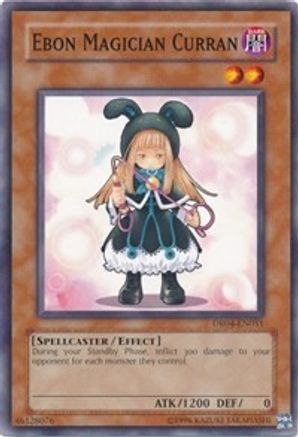 Ebon Magician Curran (DR04-EN031) - Dark Revelation Volume 4 Unlimited Dark Revelation Volume 4 Yugioh Single Squirtle Squad Card Shop.