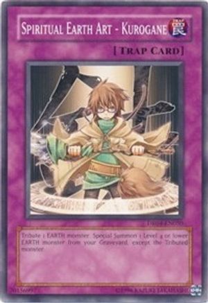 Spiritual Earth Art - Kurogane (DR04-EN050) - Dark Revelation Volume 4 Unlimited Dark Revelation Volume 4 Yugioh Single Squirtle Squad Card Shop.