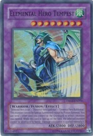 Elemental Hero Tempest (DR04-EN094) - Dark Revelation Volume 4 Unlimited Dark Revelation Volume 4 Yugioh Single Squirtle Squad Card Shop.