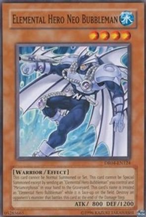 Elemental Hero Neo Bubbleman (DR04-EN124) - Dark Revelation Volume 4 Unlimited Dark Revelation Volume 4 Yugioh Single Squirtle Squad Card Shop.