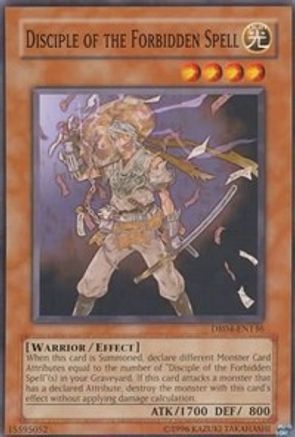 Disciple of the Forbidden Spell (DR04-EN136) - Dark Revelation Volume 4 Unlimited Dark Revelation Volume 4 Yugioh Single Squirtle Squad Card Shop.
