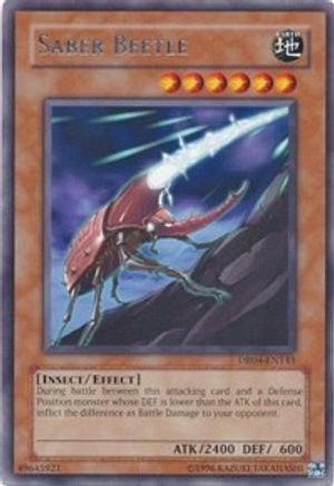 Saber Beetle (DR04-EN143) - Dark Revelation Volume 4 Unlimited Dark Revelation Volume 4 Yugioh Single Squirtle Squad Card Shop.