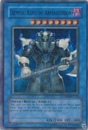 Demise, King of Armageddon (DR04-EN155) - Dark Revelation Volume 4 Unlimited Dark Revelation Volume 4 Yugioh Single Squirtle Squad Card Shop.