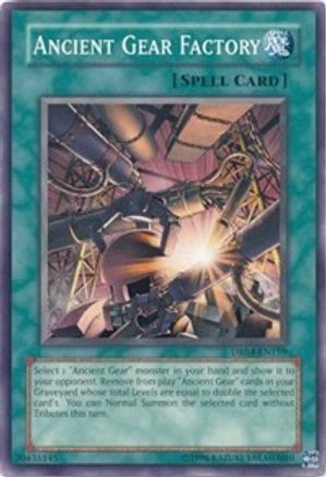 Ancient Gear Factory (DR04-EN159) - Dark Revelation Volume 4 Unlimited Dark Revelation Volume 4 Yugioh Single Squirtle Squad Card Shop.