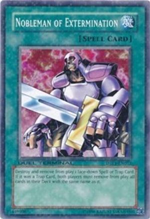 Nobleman of Extermination (DTP1-EN012) - Duel Terminal - Preview Limited Duel Terminal - Preview Yugioh Single Squirtle Squad Card Shop.