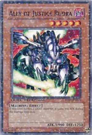 Ally of Justice Rudra (DT01-EN025) - Duel Terminal 1 Limited Duel Terminal 1 Yugioh Single Squirtle Squad Card Shop.