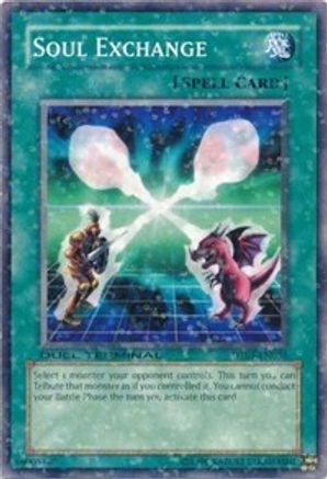 Soul Exchange (DT01-EN036) - Duel Terminal 1 Limited Duel Terminal 1 Yugioh Single Squirtle Squad Card Shop.