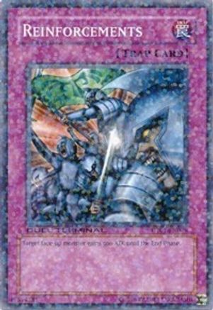 Reinforcements (DT01-EN049) - Duel Terminal 1 Limited Duel Terminal 1 Yugioh Single Squirtle Squad Card Shop.